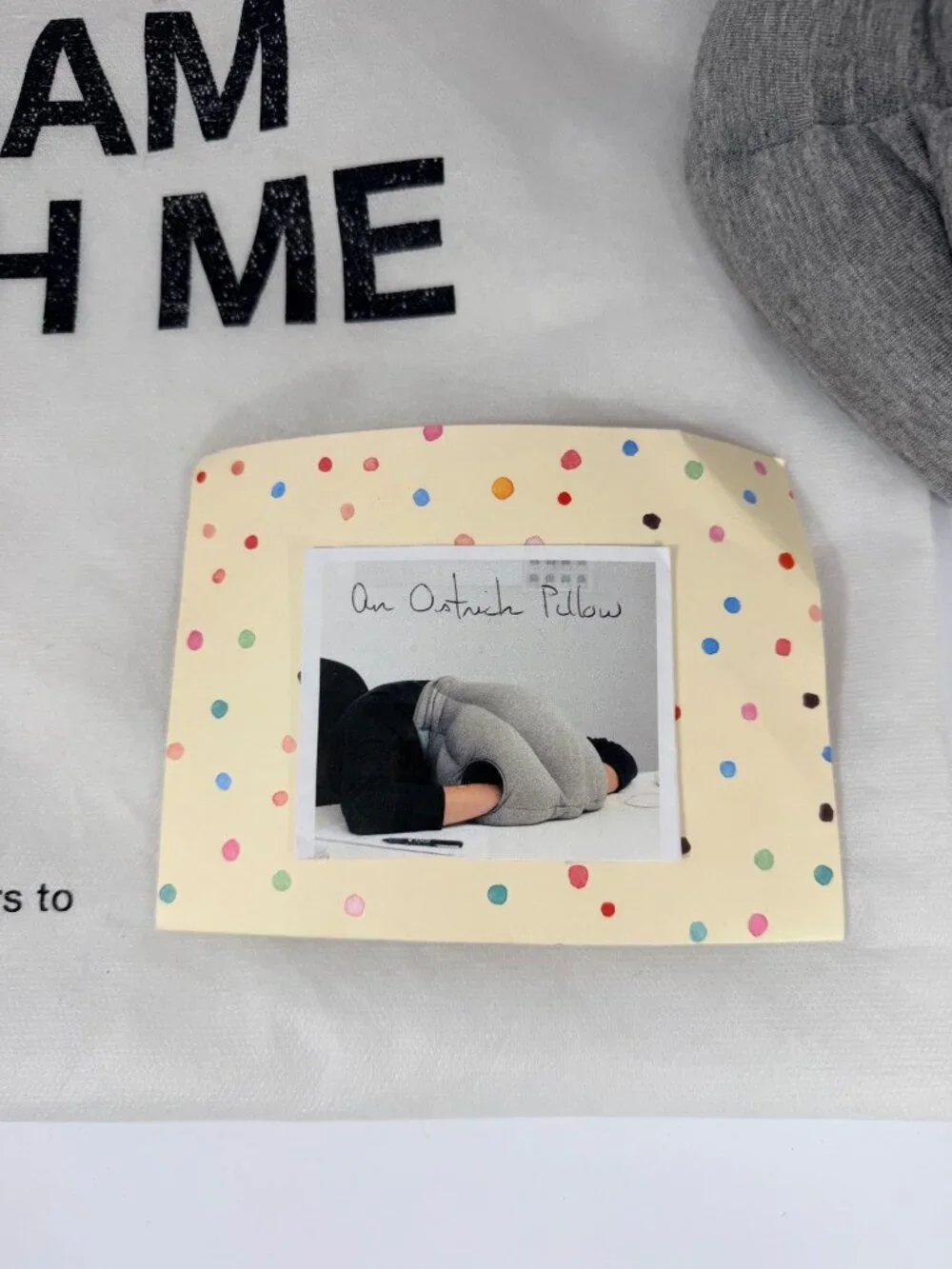 OSTRICHPILLOW Ostrich Pillow Original Napping Neck Pillow Travel Office Home